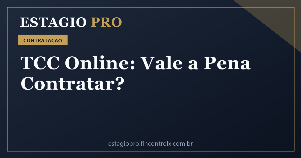 TCC Online: Vale a Pena Contratar? Prós, Riscos e Como Fazer Certo